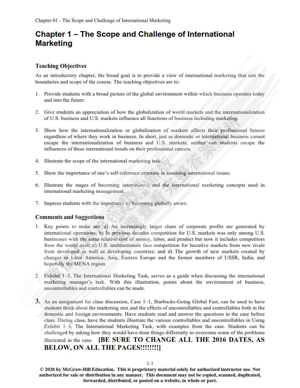 国际营销（英文版&middot;第18版）