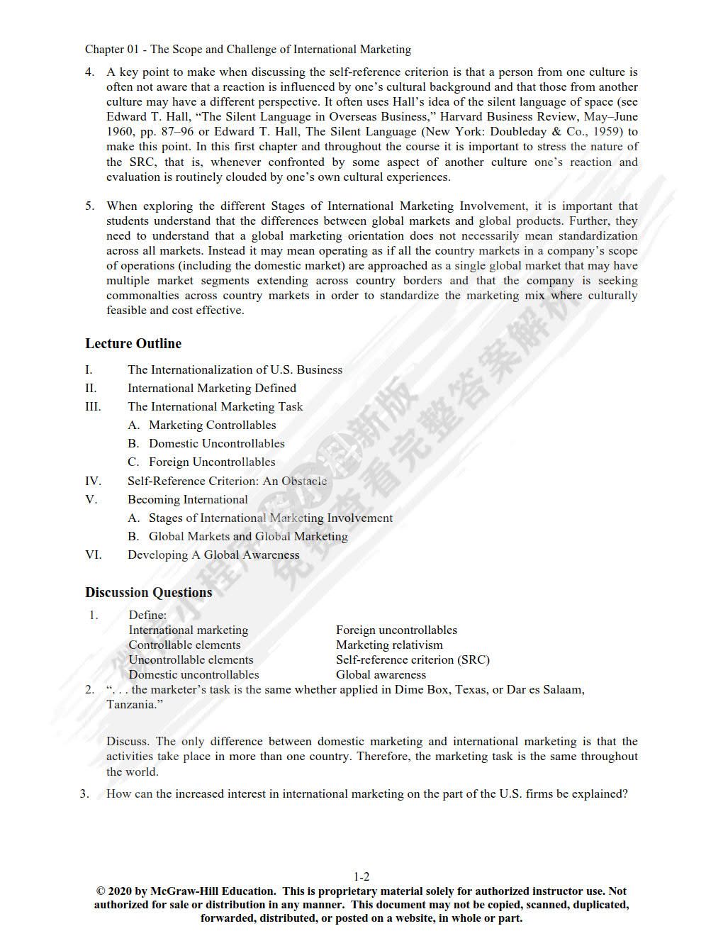 国际营销（英文版&middot;第18版）