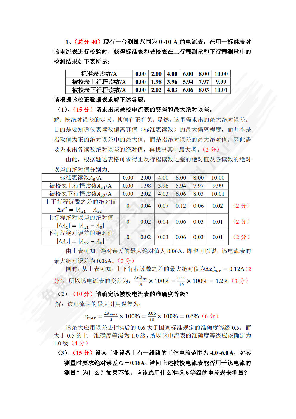 自动检测技术及仪表