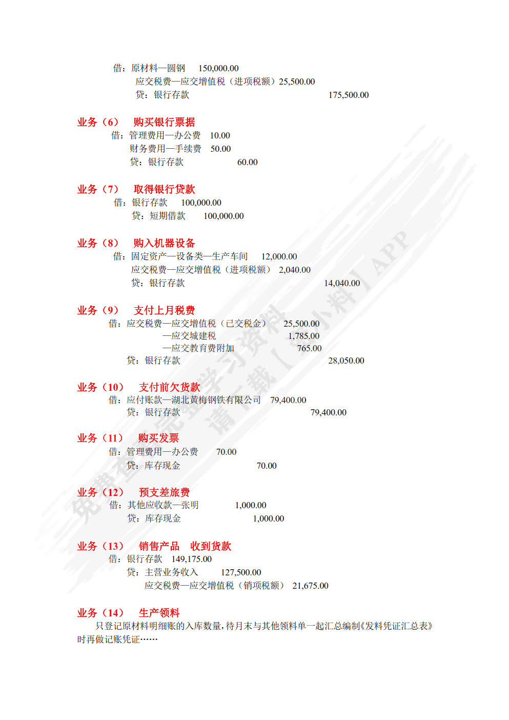 基础会计实务