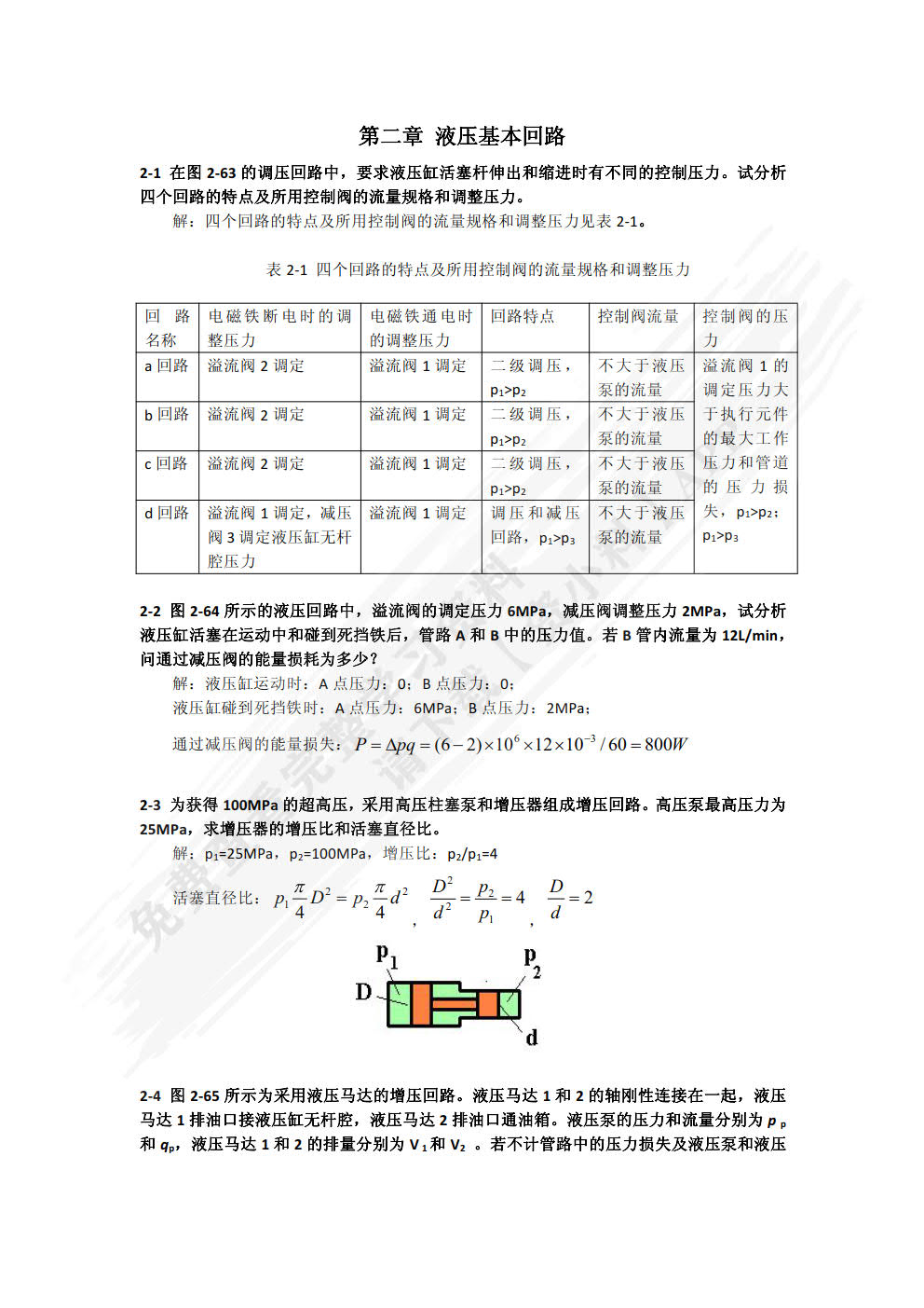 液压传动系统 第4版 