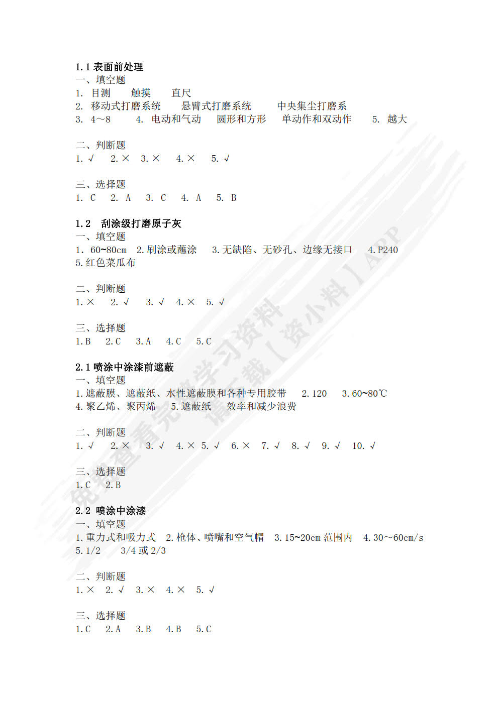 汽车车身涂装一体化教程