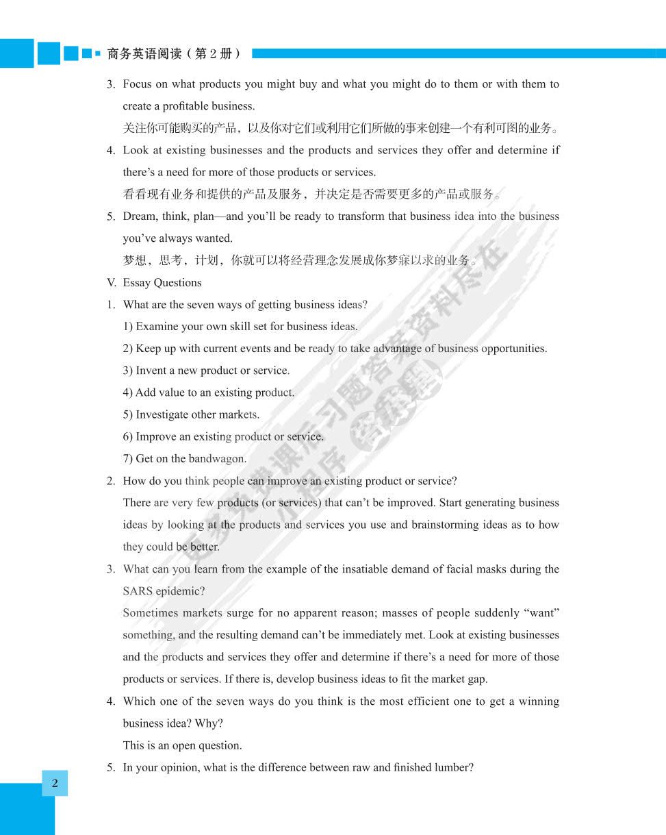 商务英语阅读（第2册）