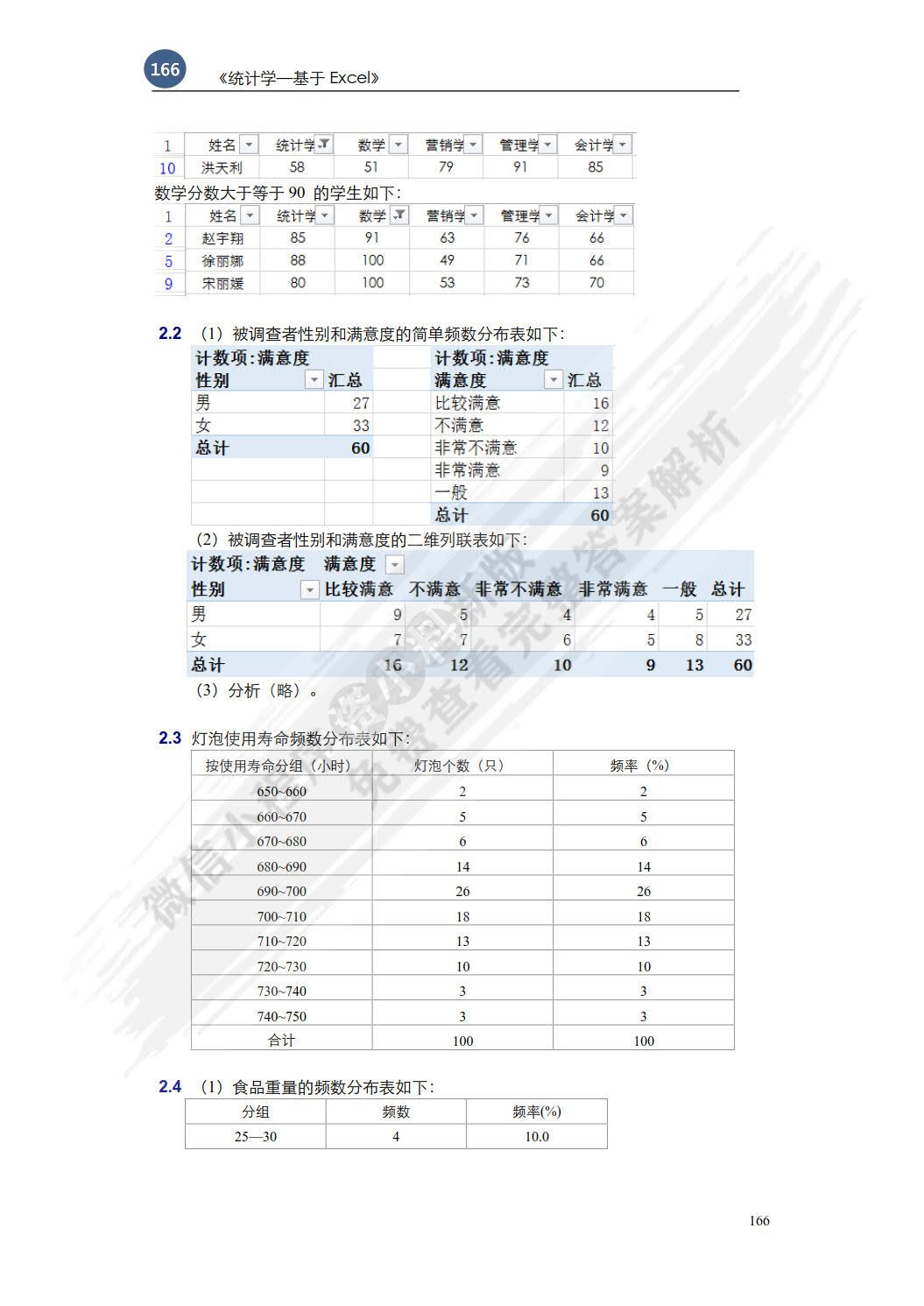 统计学&mdash;&mdash;基于Excel（第2版）