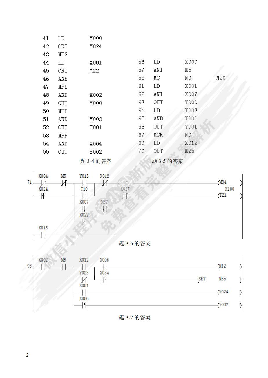 PLC 基础及应用 第3版