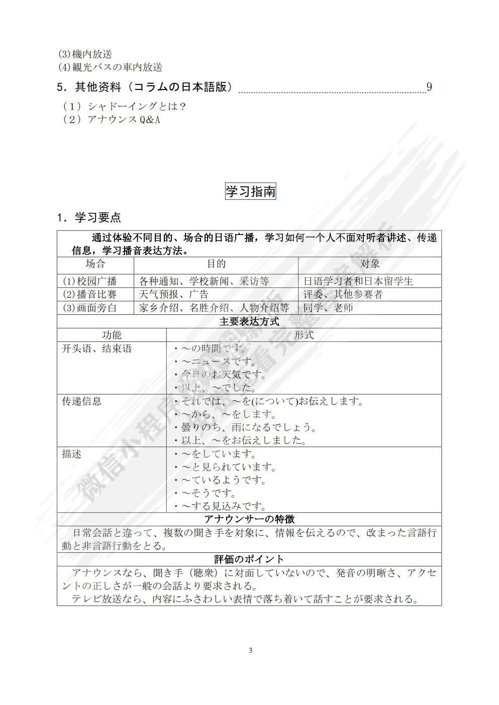 基础日语口语教程2