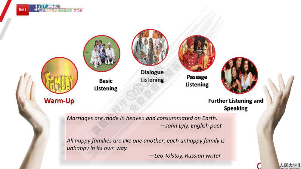 新思路大学英语视听说教程第二册（第三版）