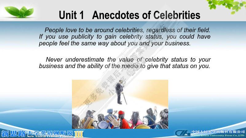 新思路大学英语视听说教程第三册（第三版）