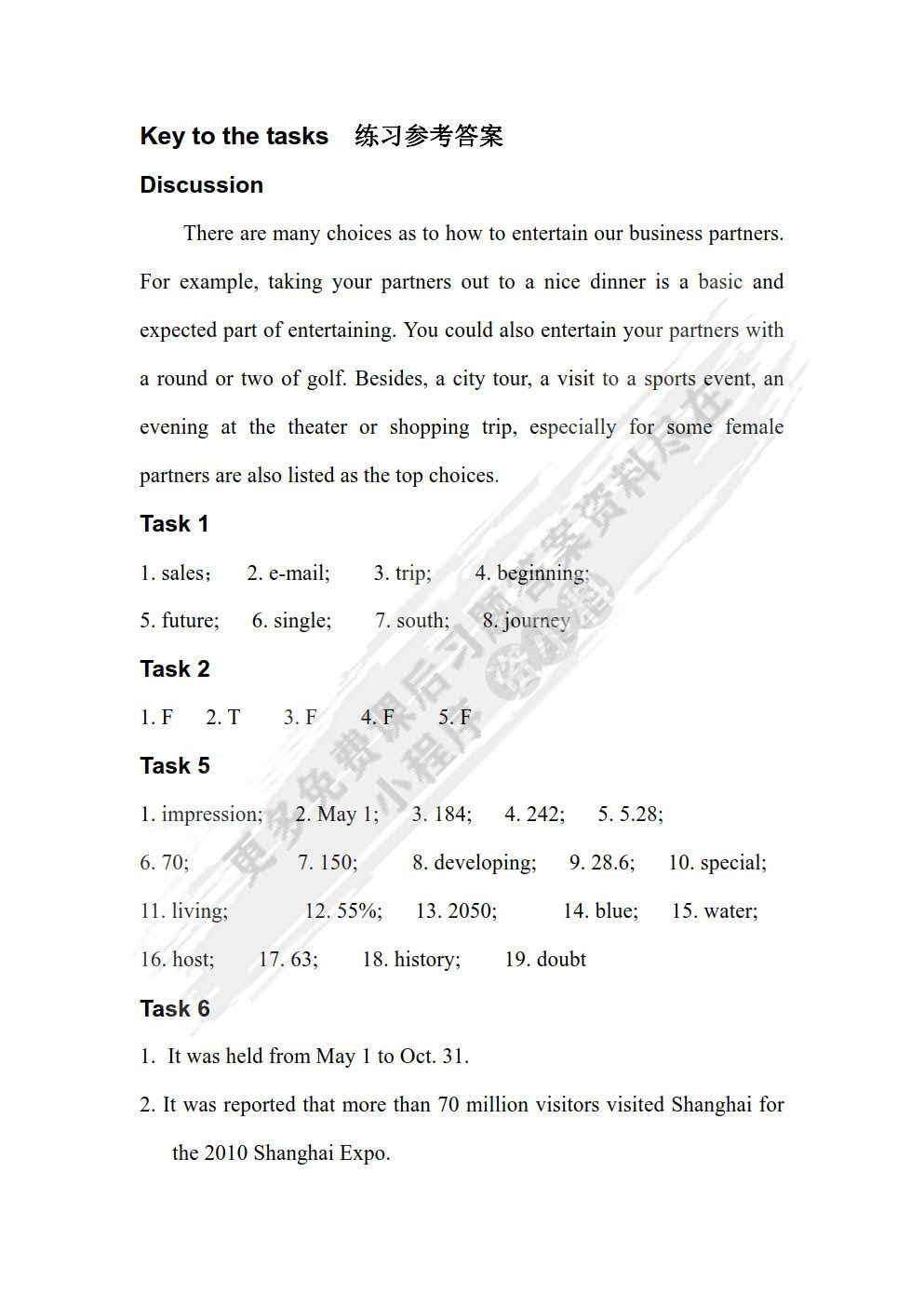 实用商务英语综合教程（第2版）（第一册）
