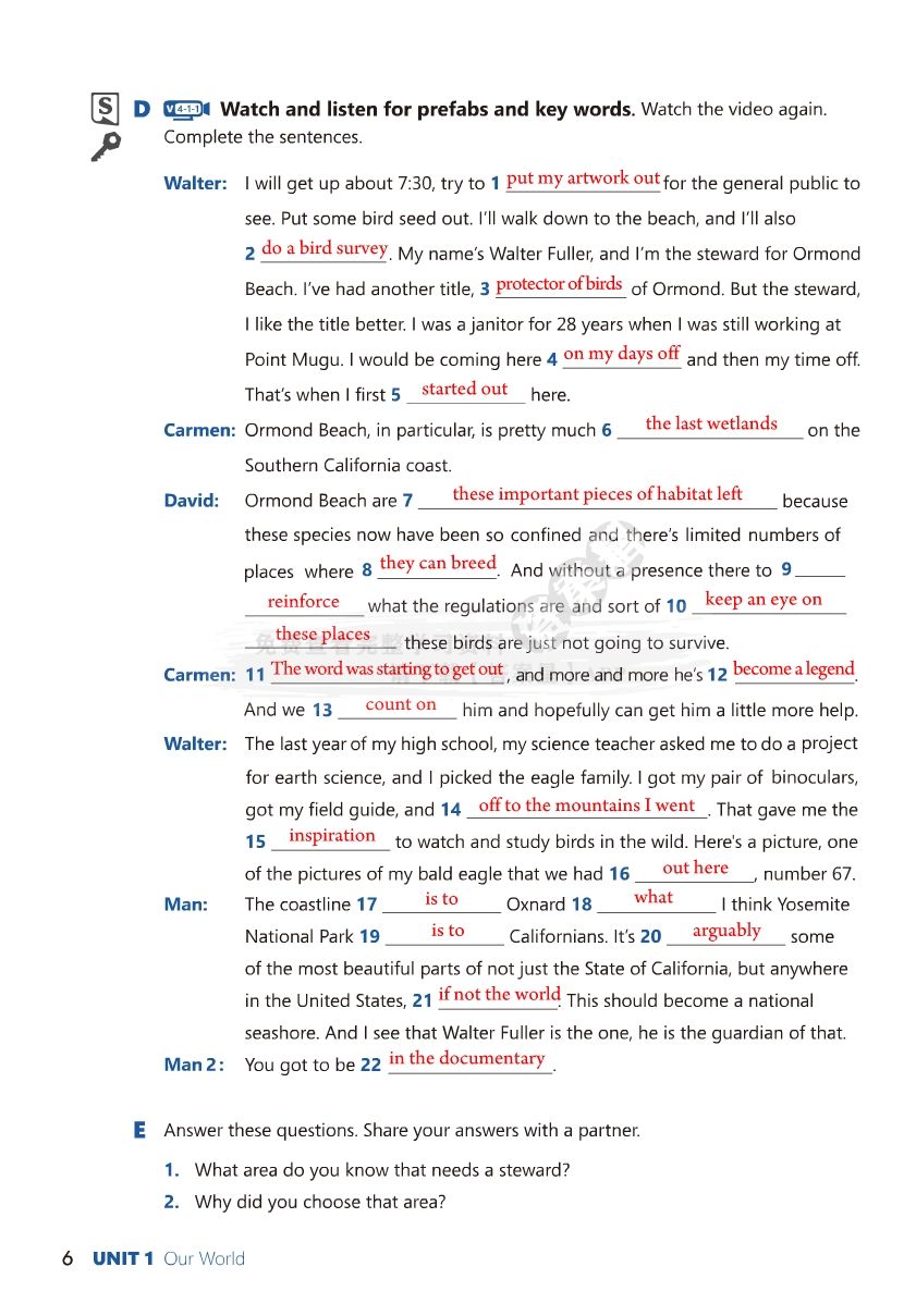 新世纪大学英语（第四版）视听说教程 第4册