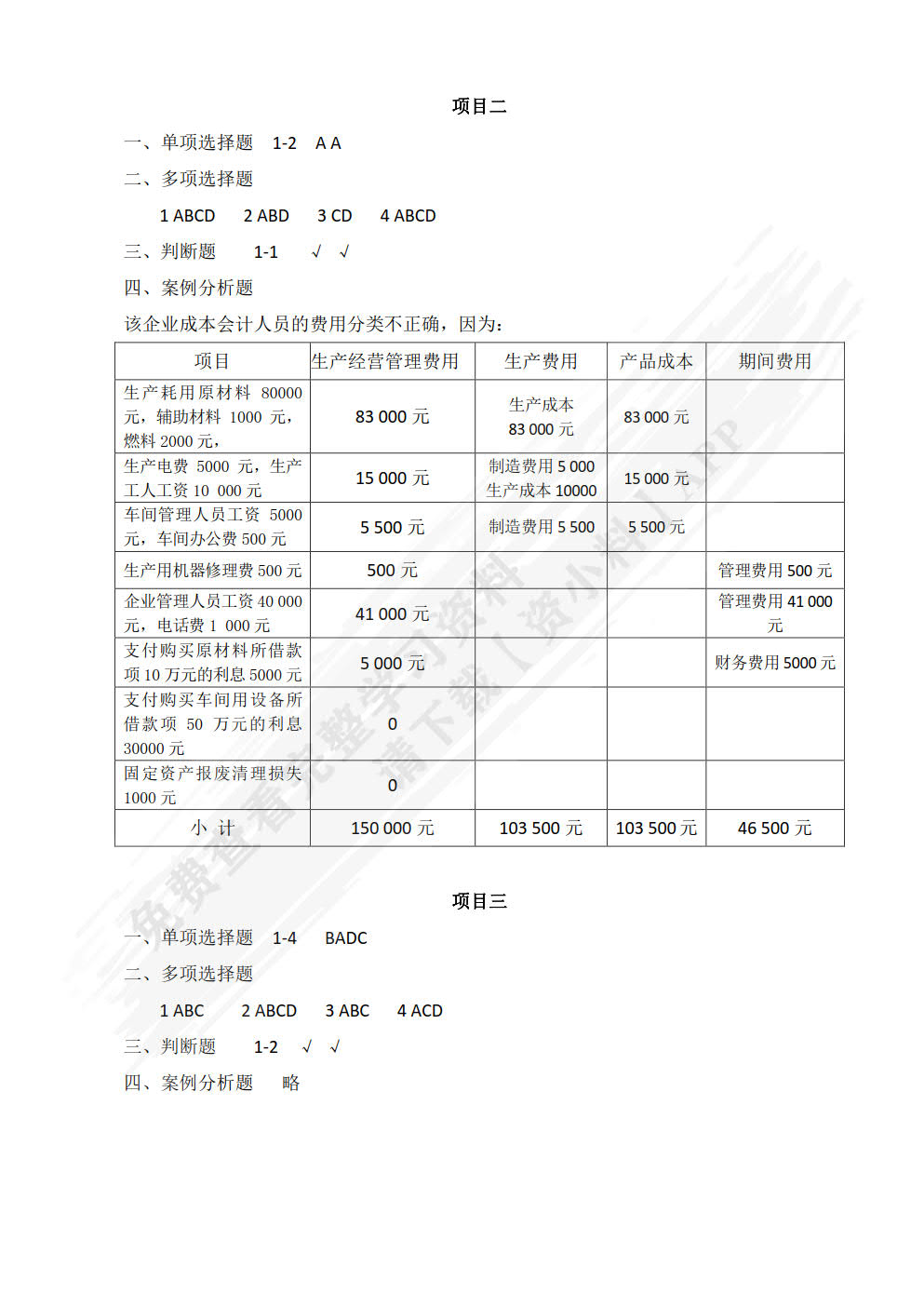 成本会计（第3版）
