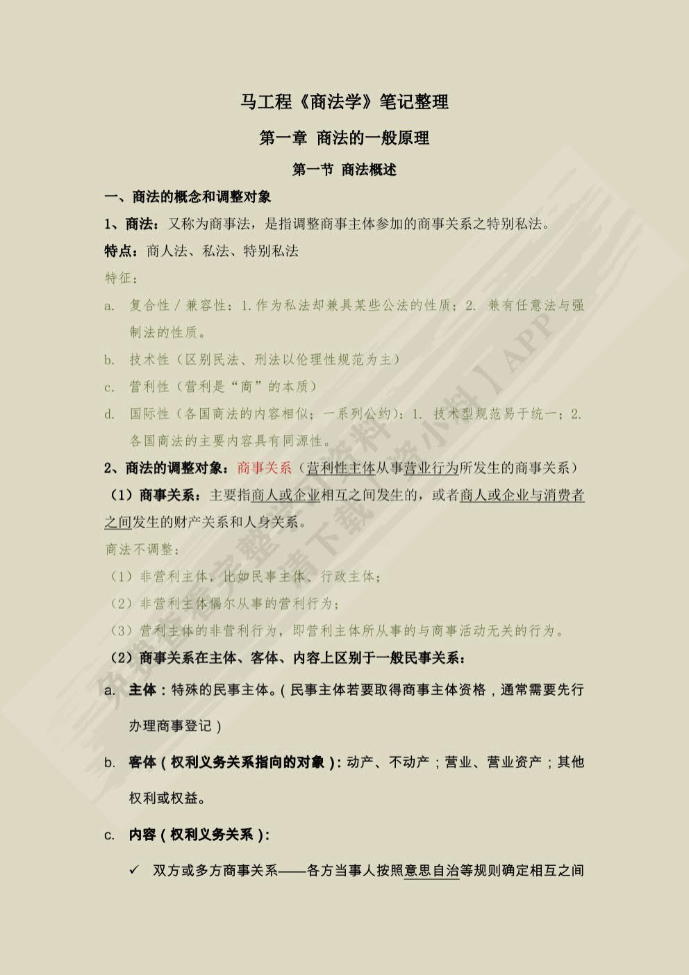 商法学（第二版）