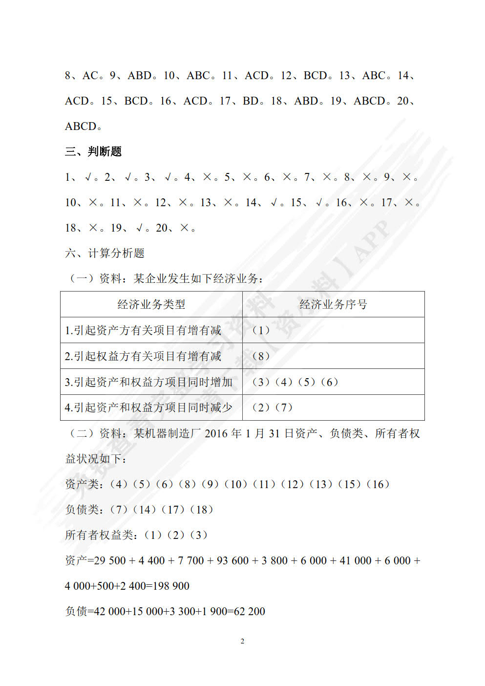 基础会计