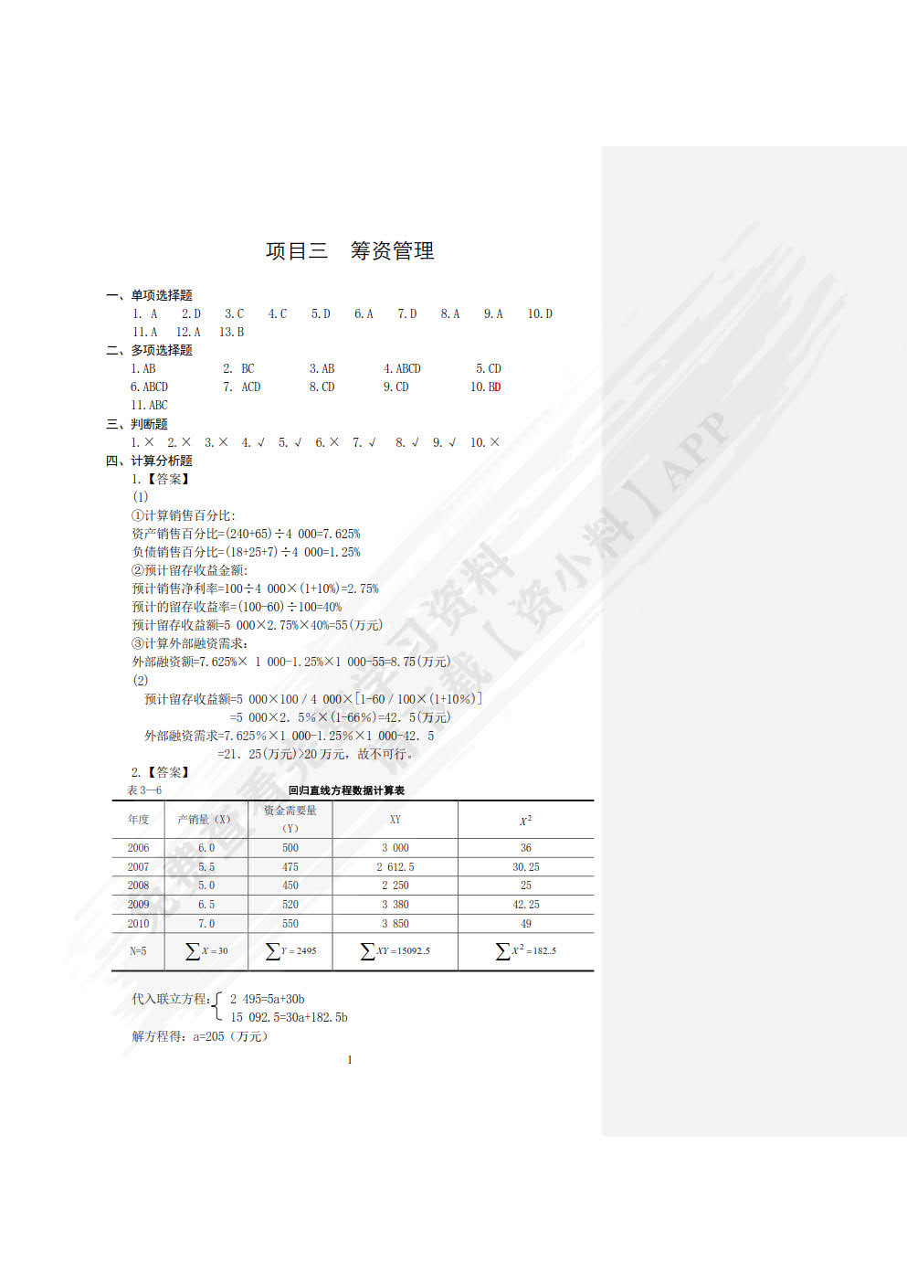 财务管理（第二版）
