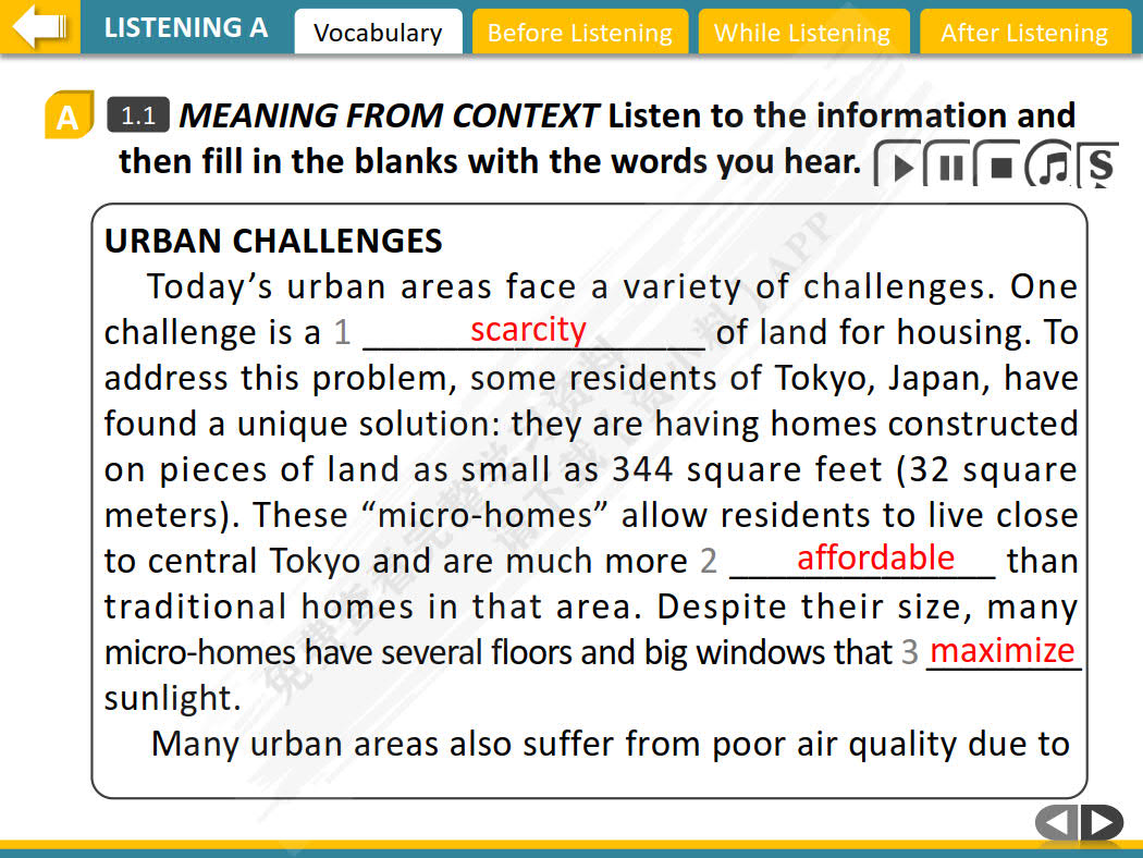 大学跨文化英语视听说教程 第4册