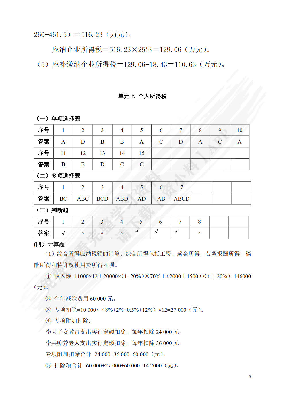 税收基础