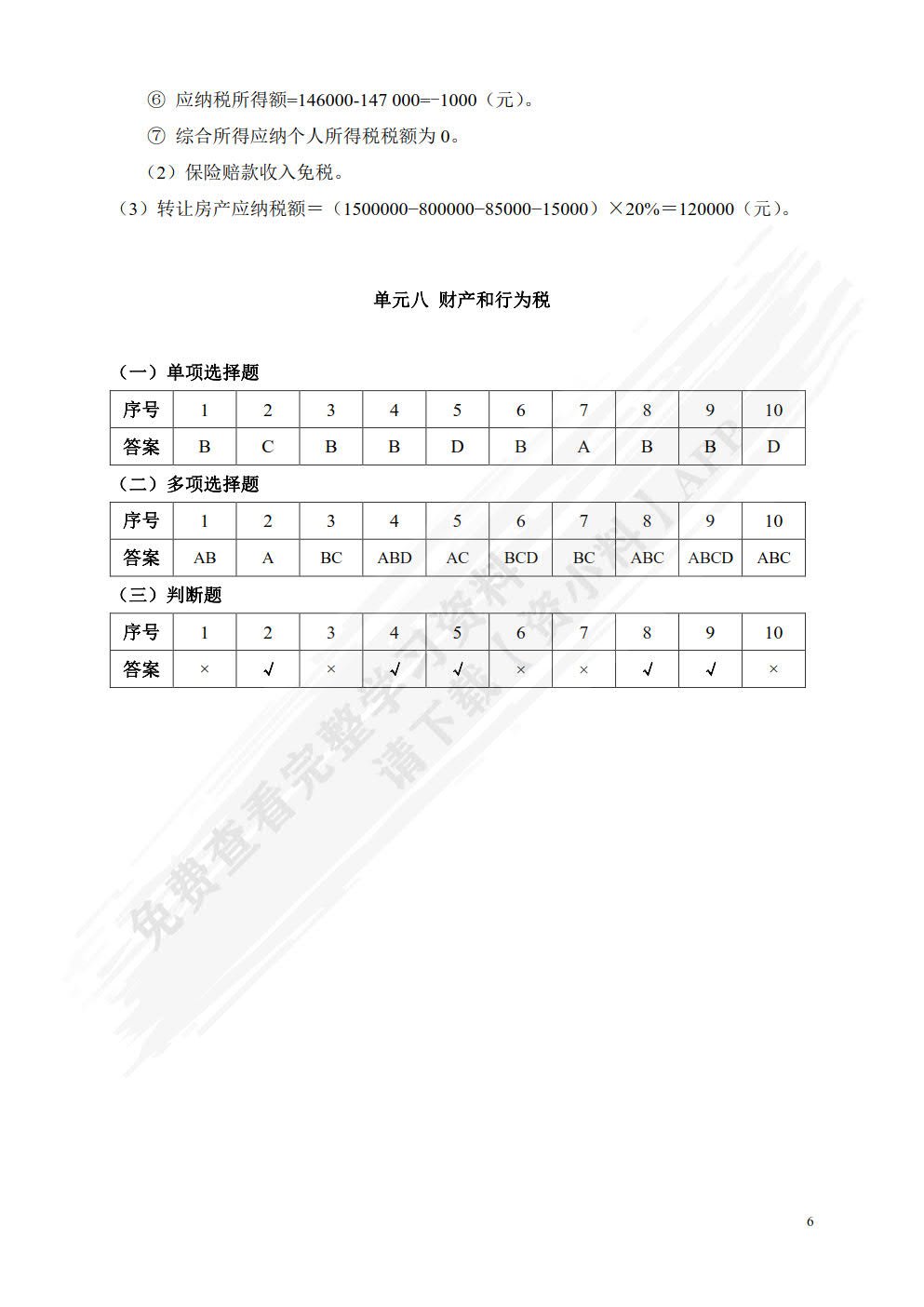 税收基础