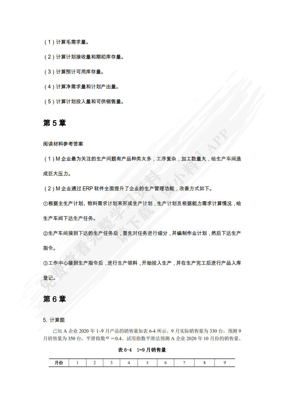 ERP原理与应用（微课版）