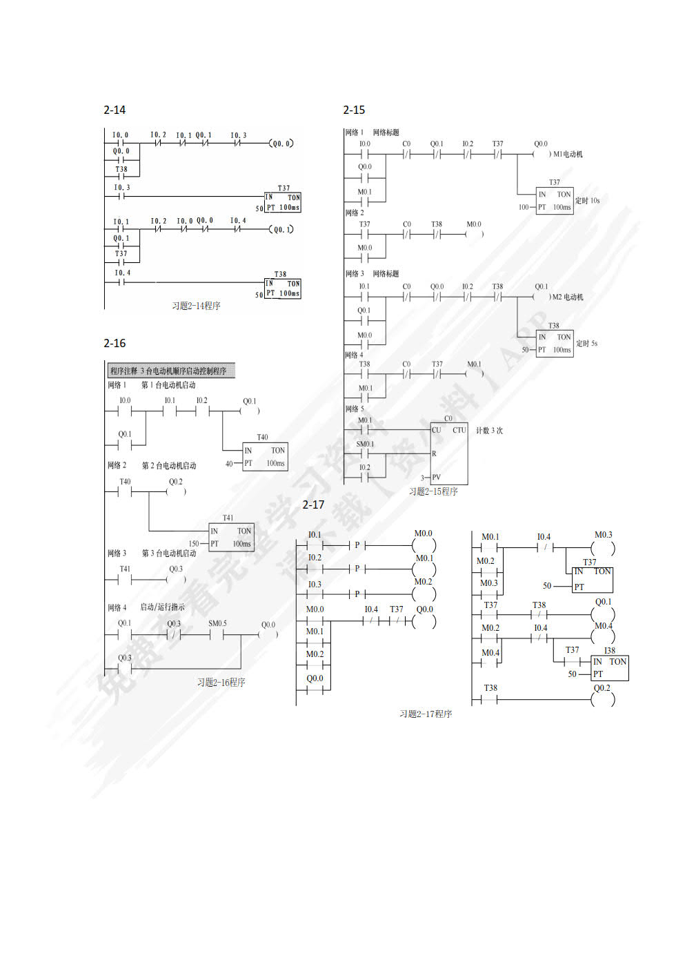 西门子S7-200系列PLC应用技术(第4版)