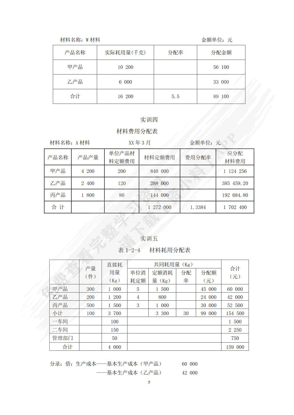 成本会计（第四版）