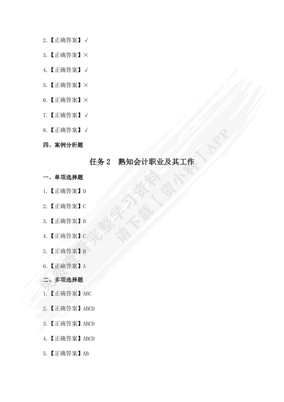 企业财务会计能力测试与业务实训