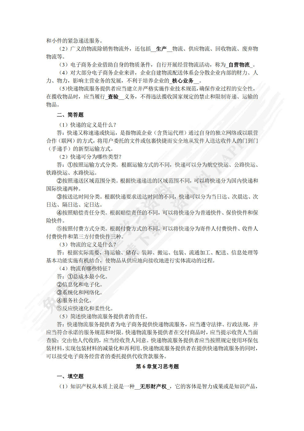 电子商务法律法规