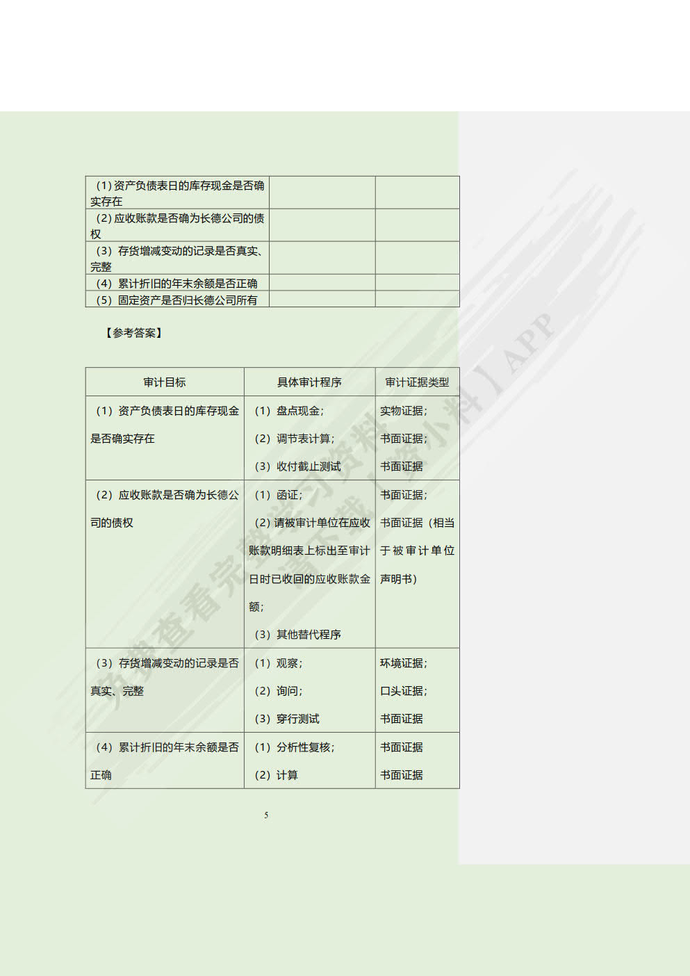 审计学（微课版）