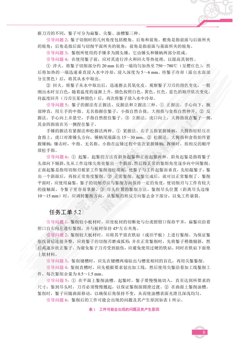 钳工工艺与实训（双色）（含微课）