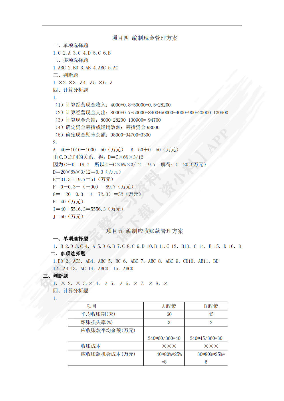 公司理财实务（第四版）