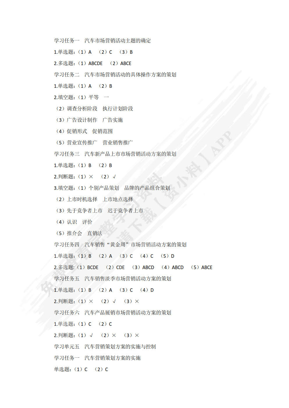 汽车营销策划 第二版