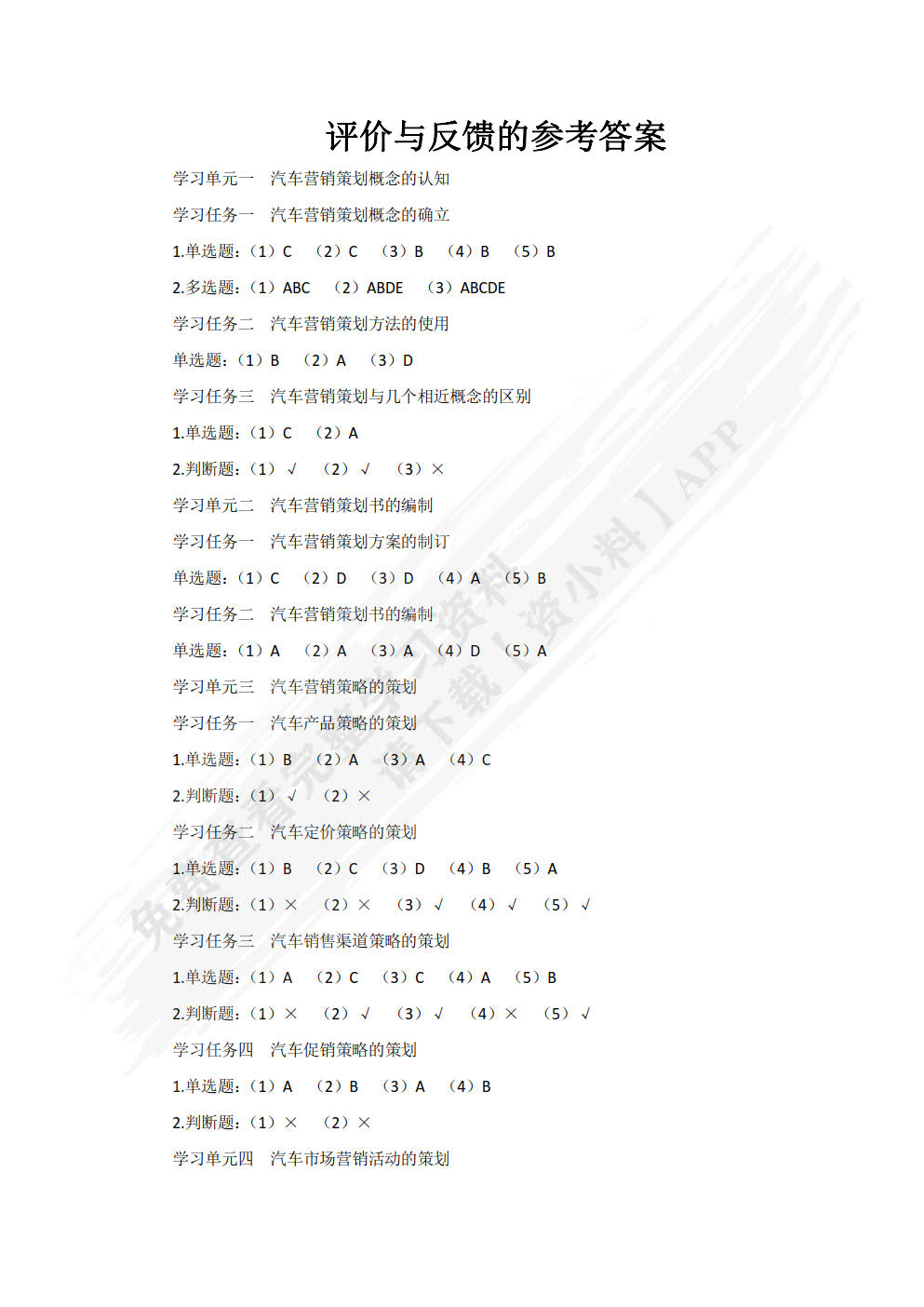 汽车营销策划 第二版