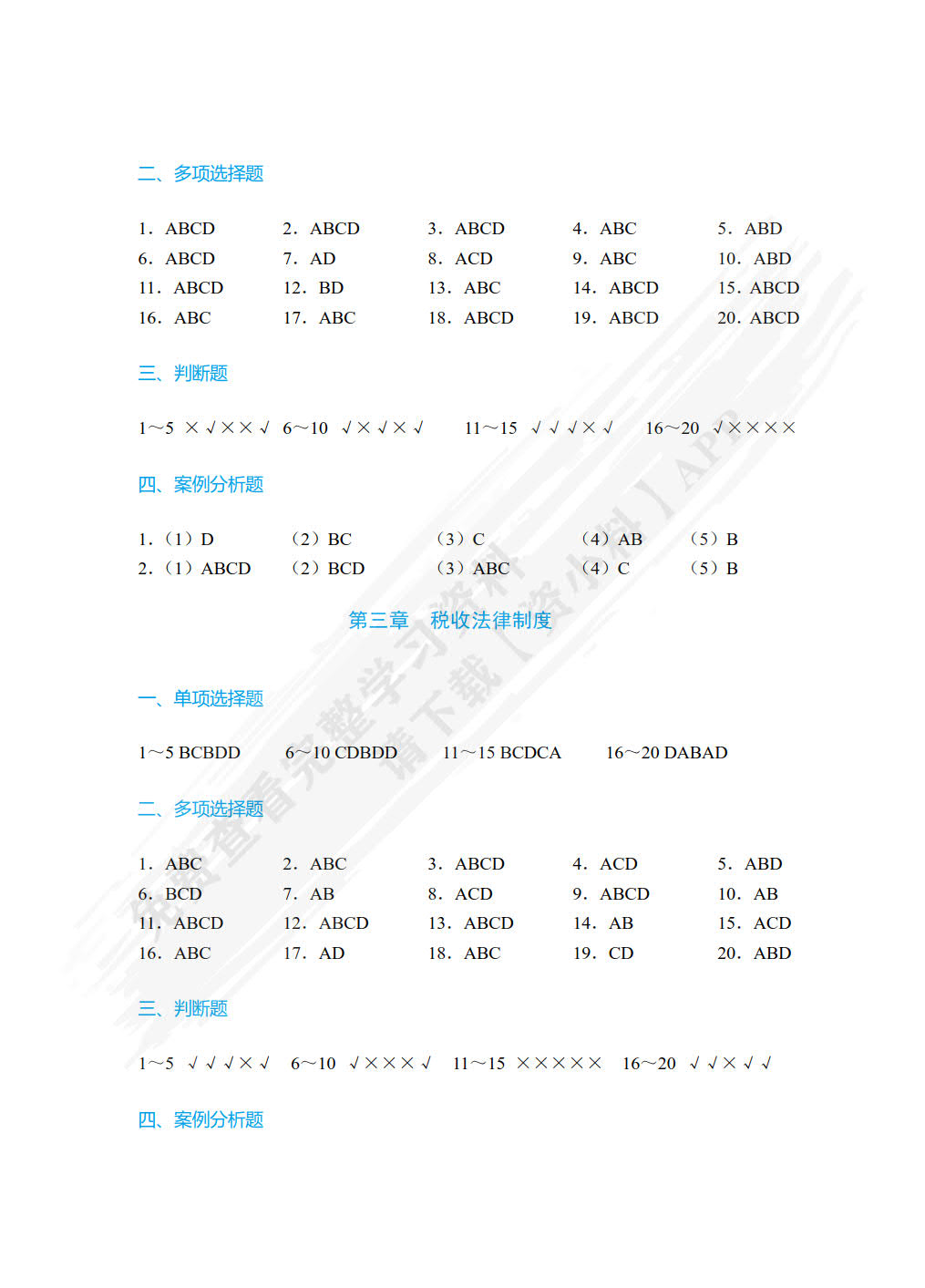 财经法规与会计职业道德（双色）