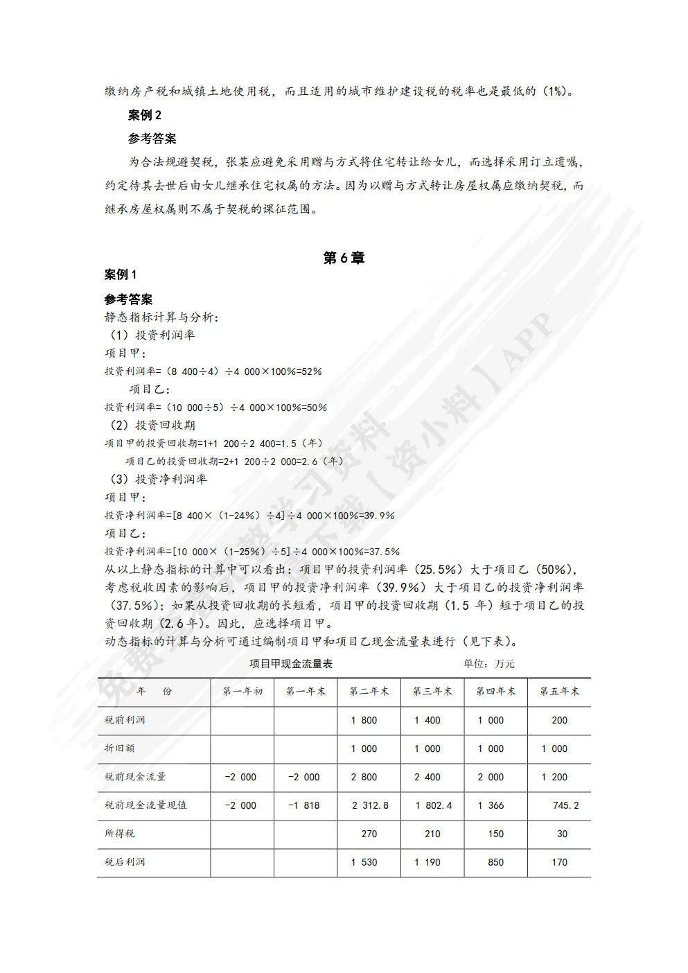 企业税务筹划(第六版)