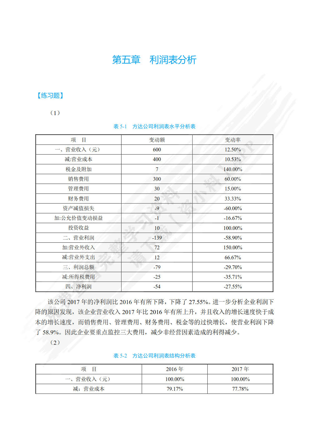 财务分析（双色）