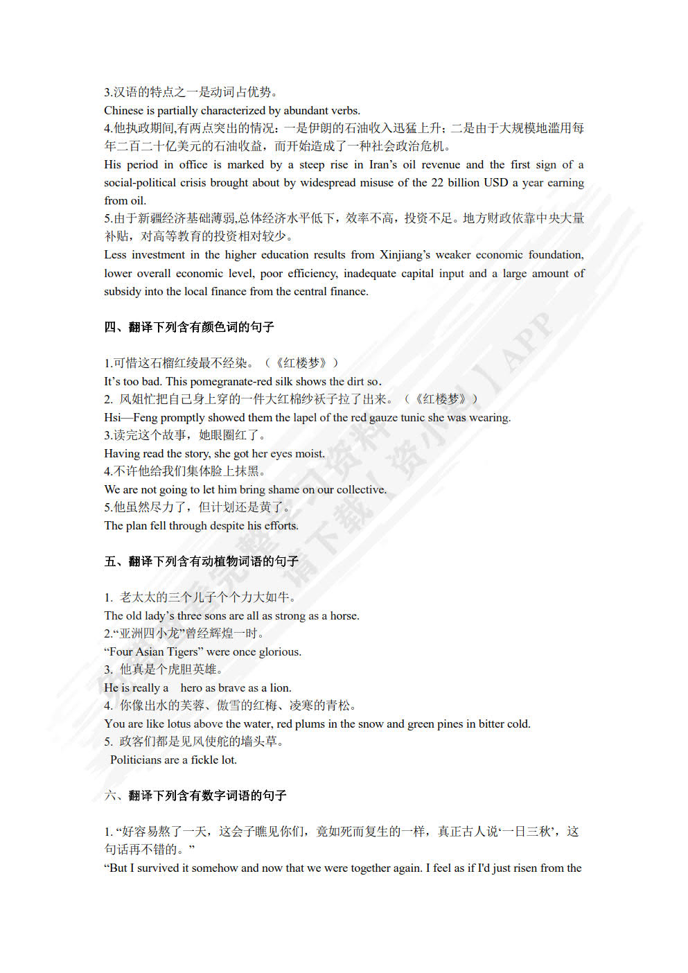 笔译技巧与实践