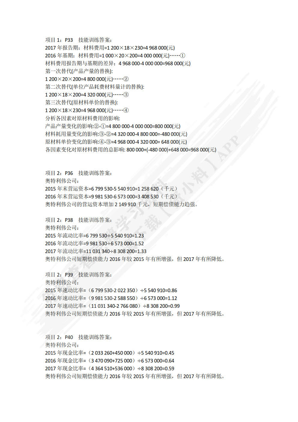 财务报表分析实务(第二版)