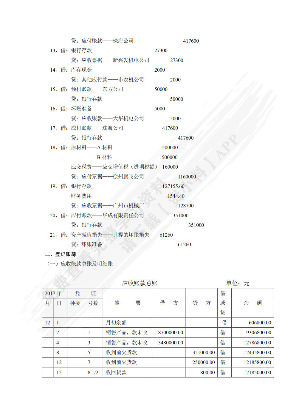 会计岗位综合实训(第二版)