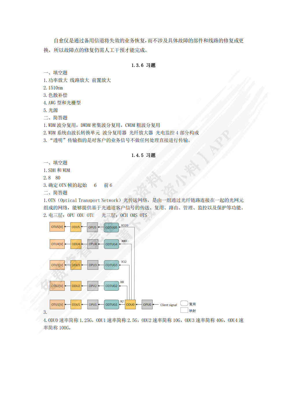 光传送网络（OTN）运行与维护