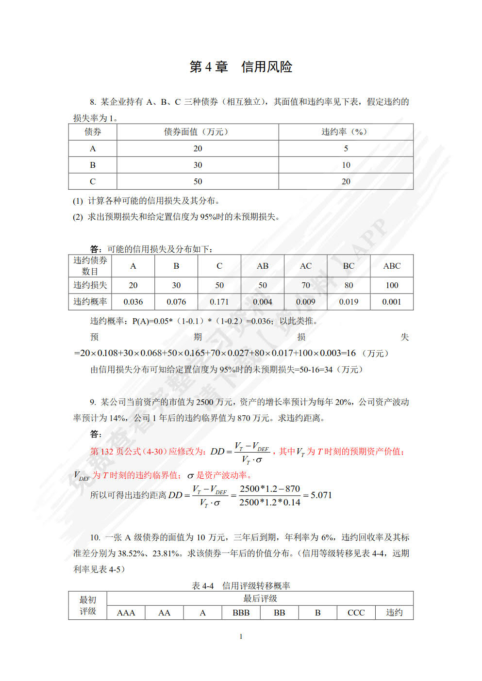 金融风险管理