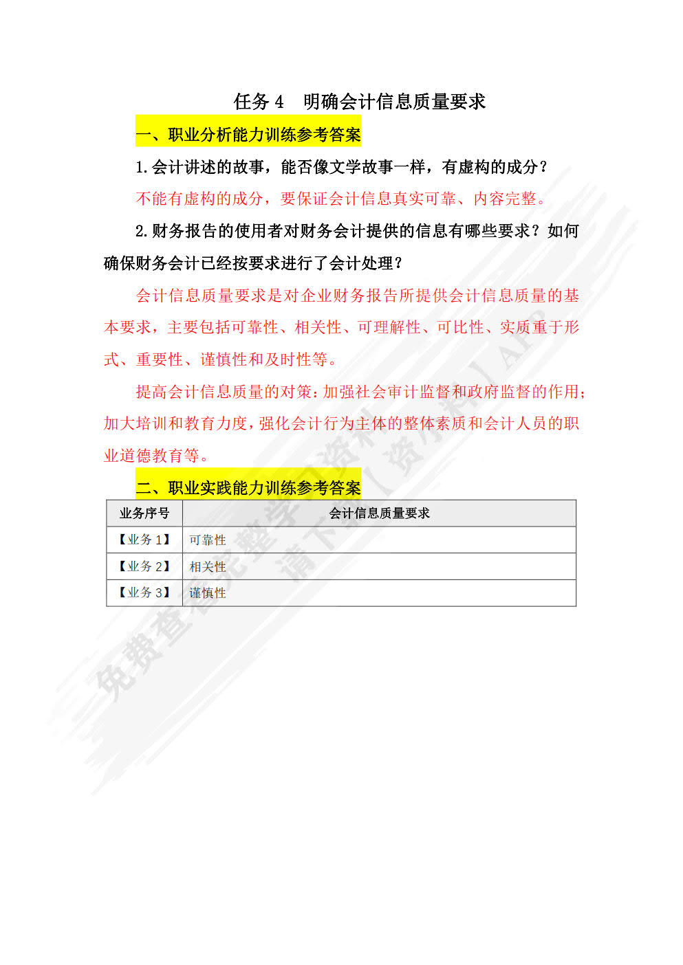 企业财务会计（双色）