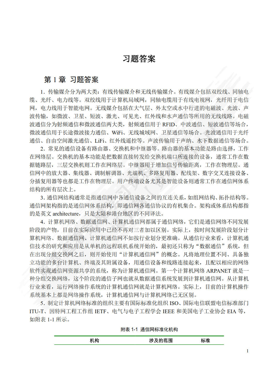 通信网技术基础