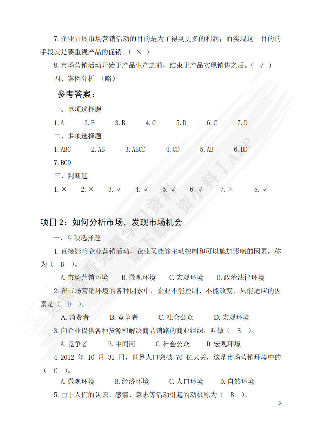 市场营销实务（第二版）