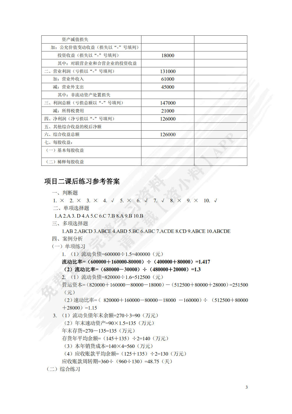 财务报表分析（第2版）