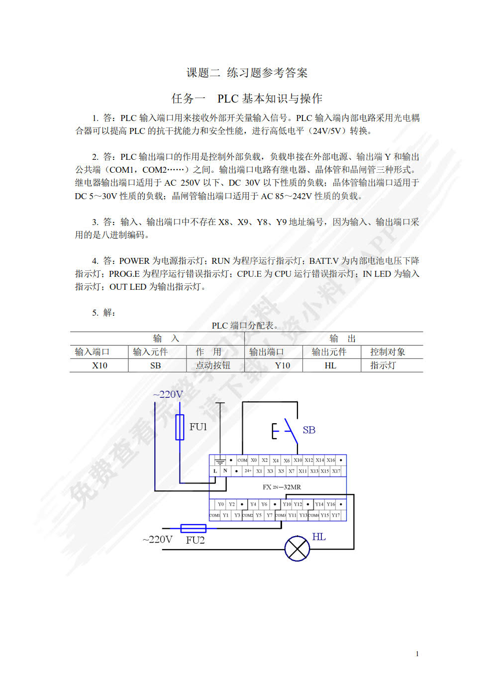 电气控制与PLC应用（第3版）
