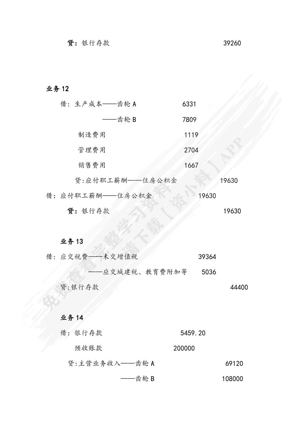 会计学综合模拟实验(第二版)