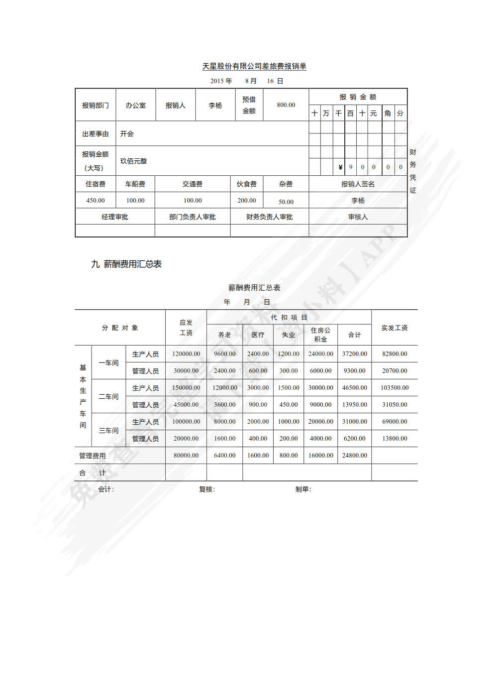 会计职业基础实训（第2版）