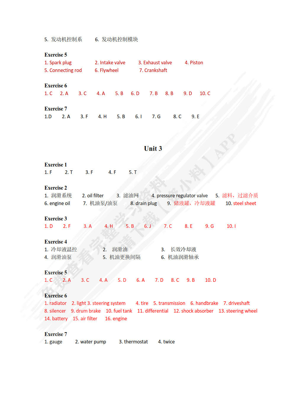 汽车英语（第3版）