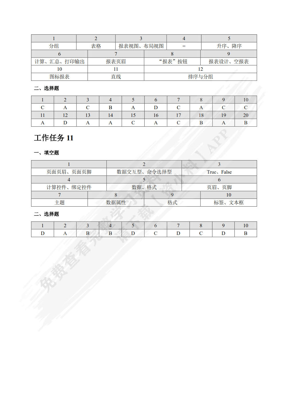 Access数据库基础与应用项目式教程（Access 2019）（微课版）