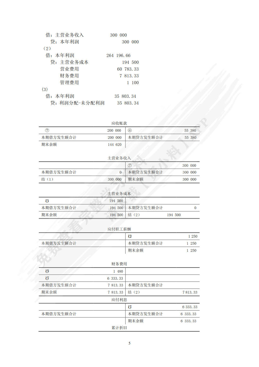 会计学原理（微课版 第六版）