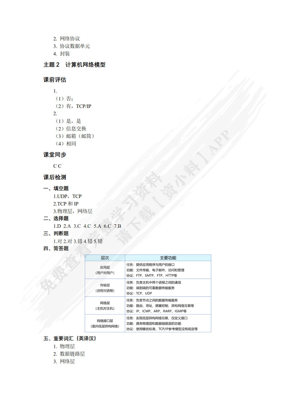 计算机网络基础（微课版）